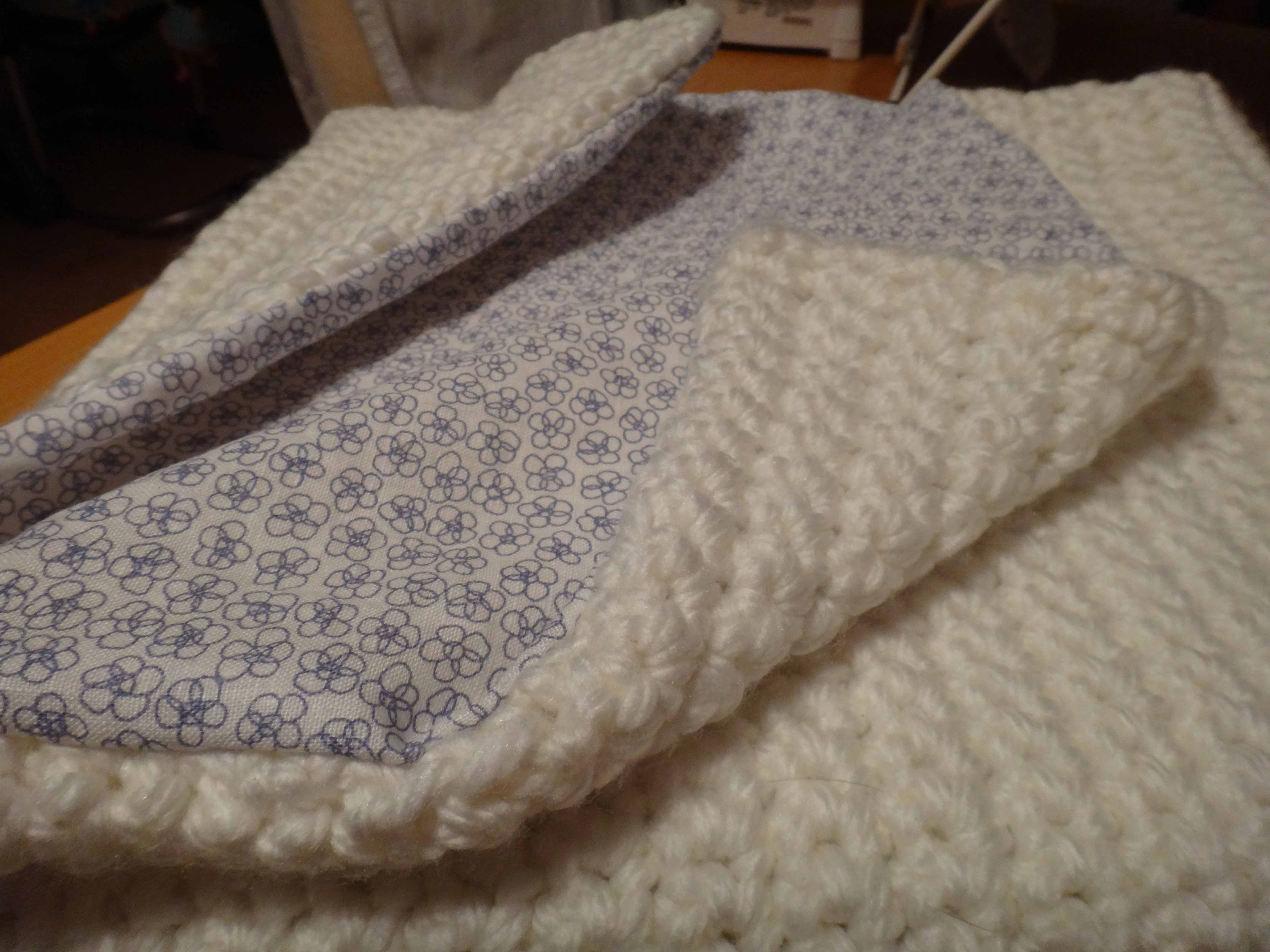 comment tricoter une grande couverture
