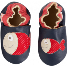 chaussons-bebe-cuir-souple-les-poissons