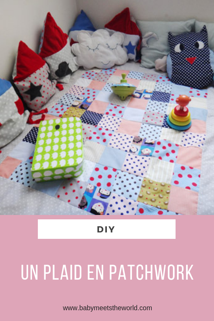 UN PLAID EN PATCHWORK