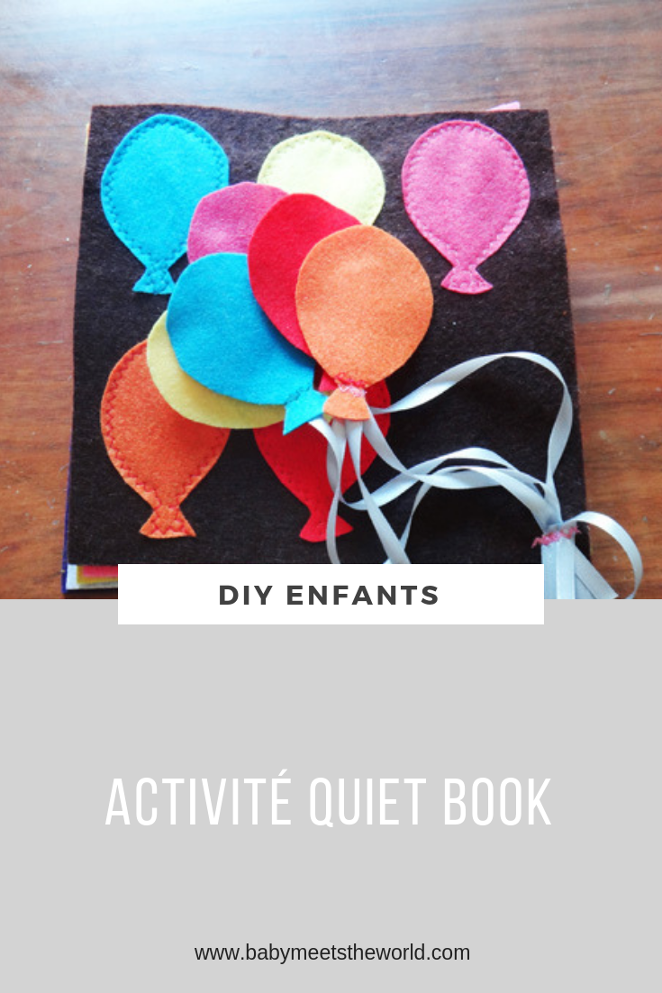 ACTIVITÉ QUIET BOOK