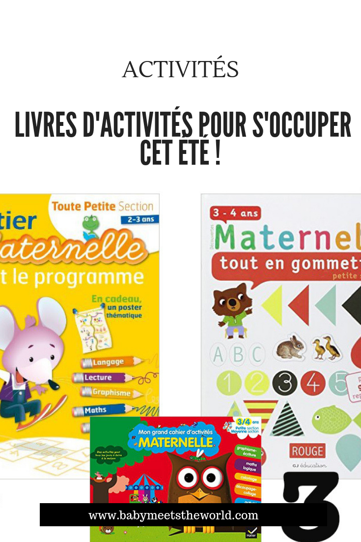 LIVRES ACTIVITÉS ENFANTS