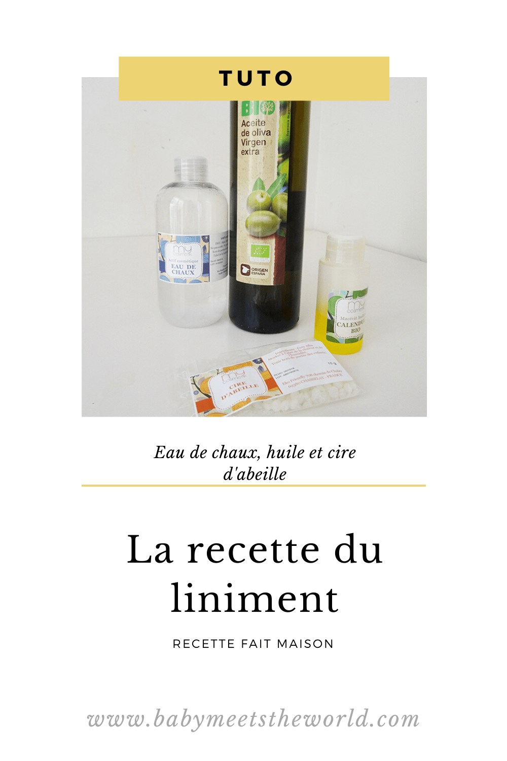 liniment recette fait maison