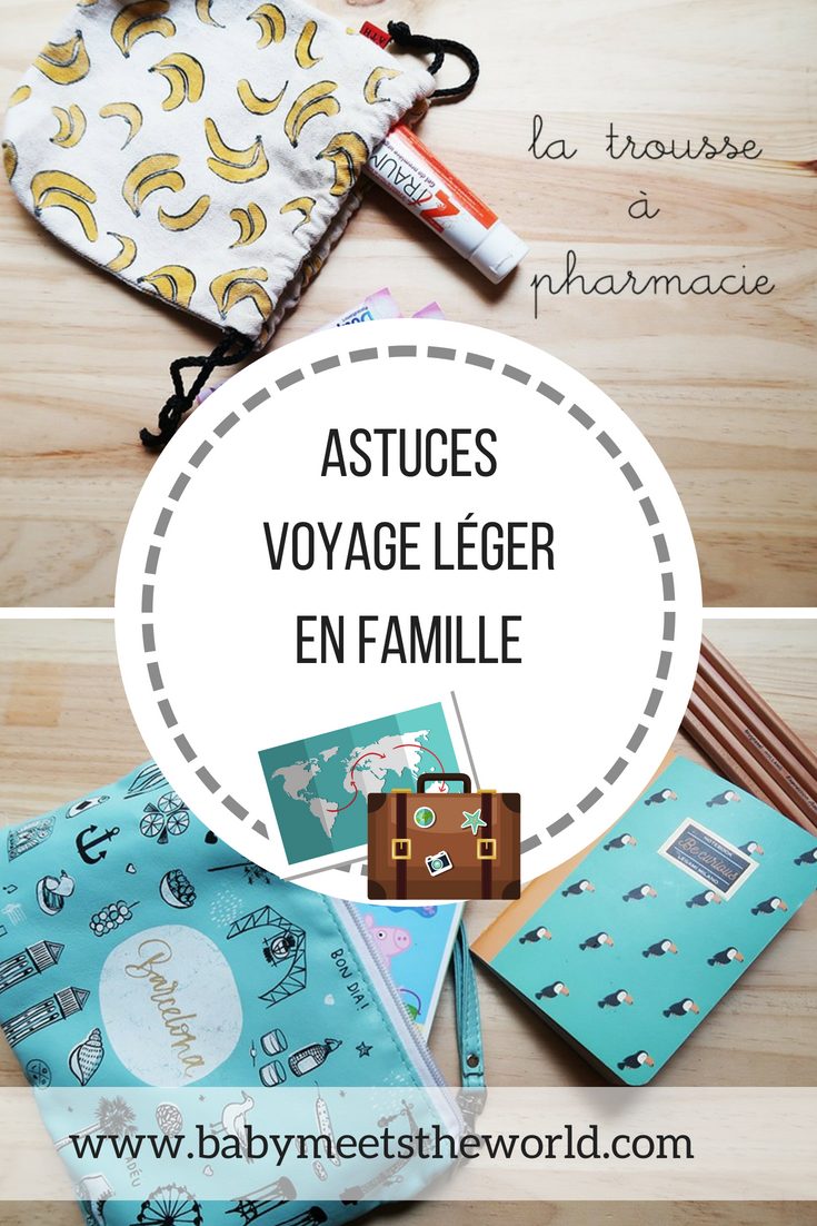 voyage leger en famille