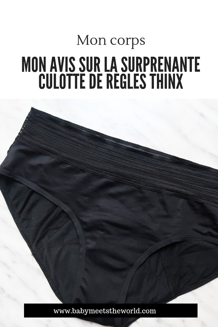 MON AVIS SUR LA SURPRENANTE CULOTTE DE RÈGLES THINX