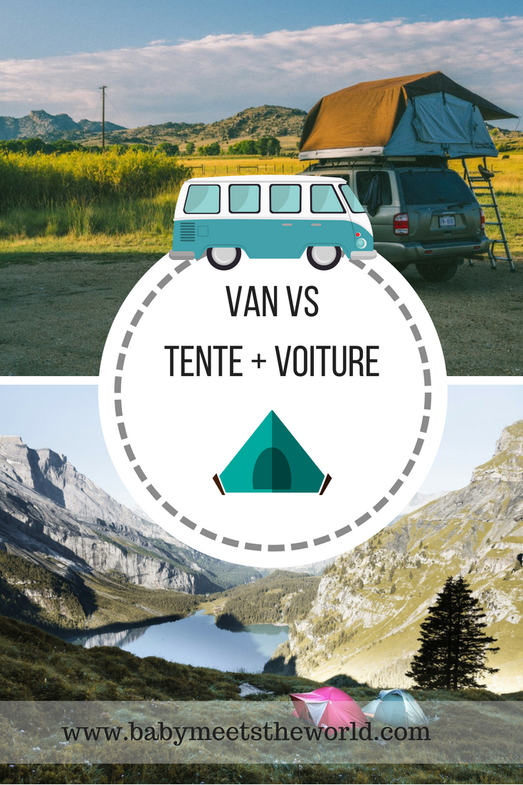 tente vs camping pour les vacances