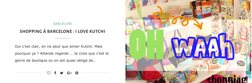 shopping à Barcelone