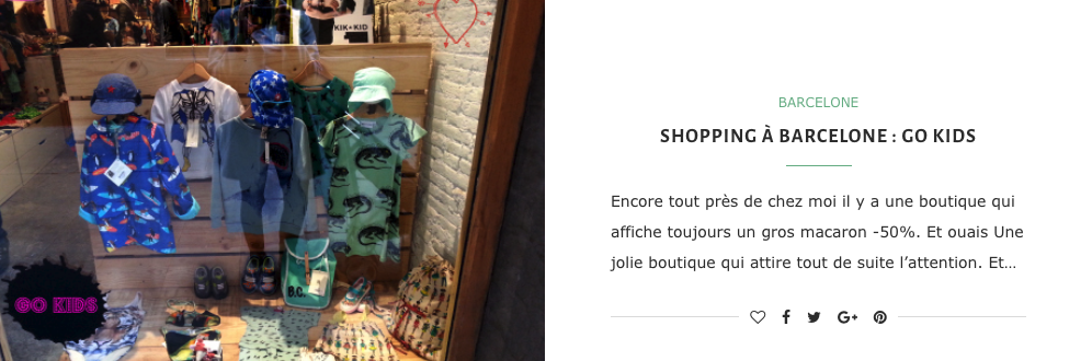 Shopping à Barcelone