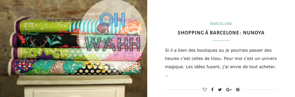 Shopping à Barcelone