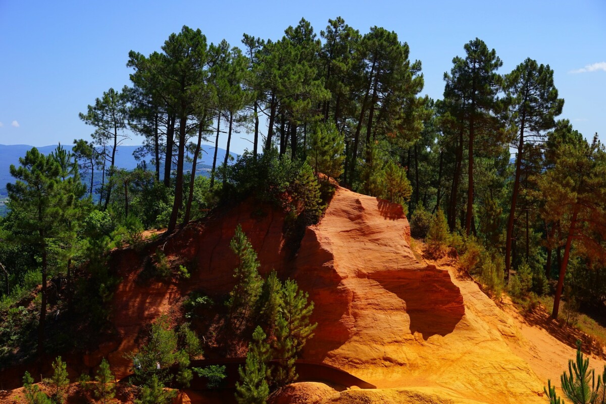 sentier des ocres