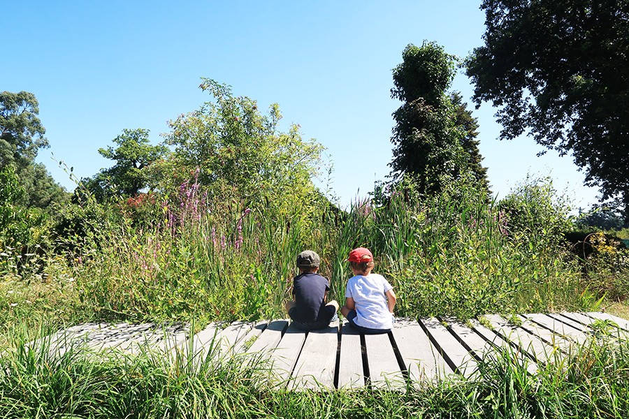 Le parc du grand Blottereau à Nantes