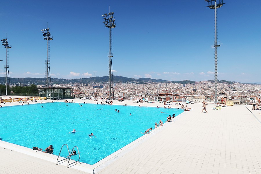 piscine olympique montjuic