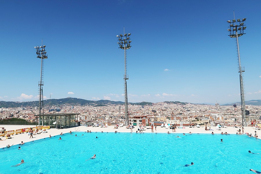 piscine olympique montjuic