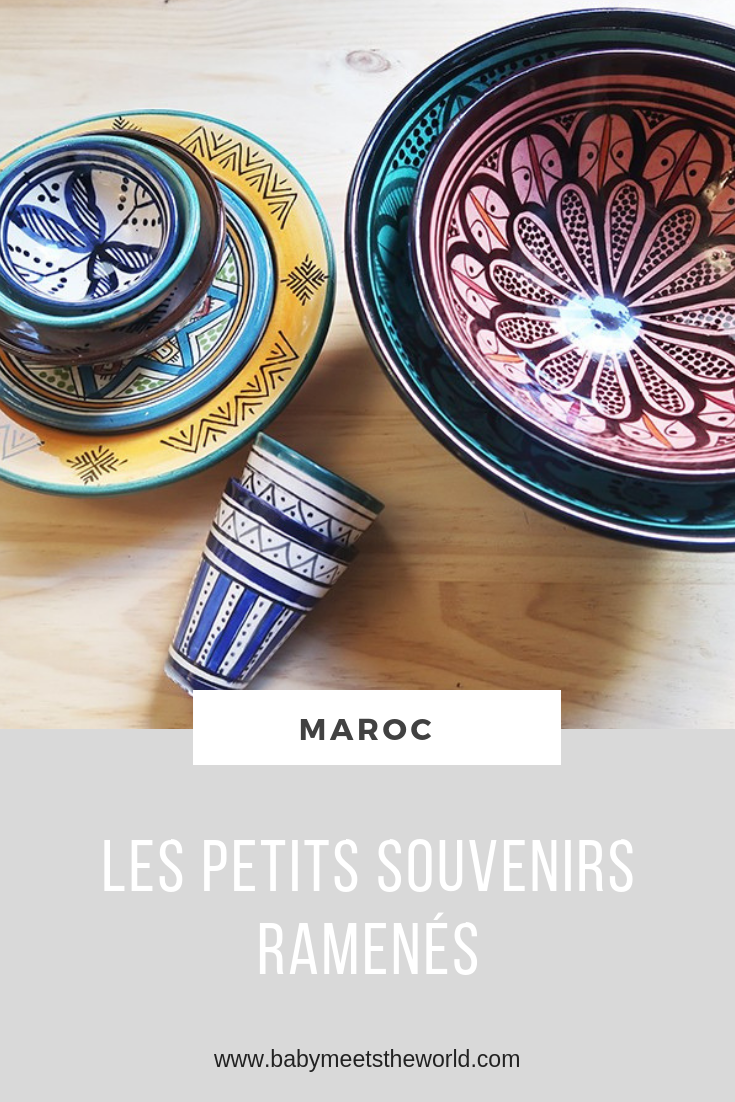 souvenirs du maroc