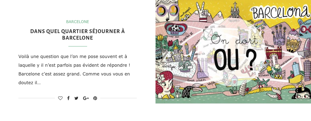 ou séjourner à Barcelone