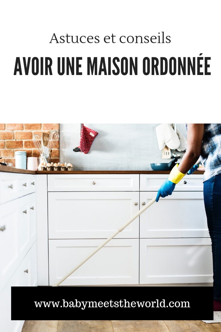 maison bien ordonnée