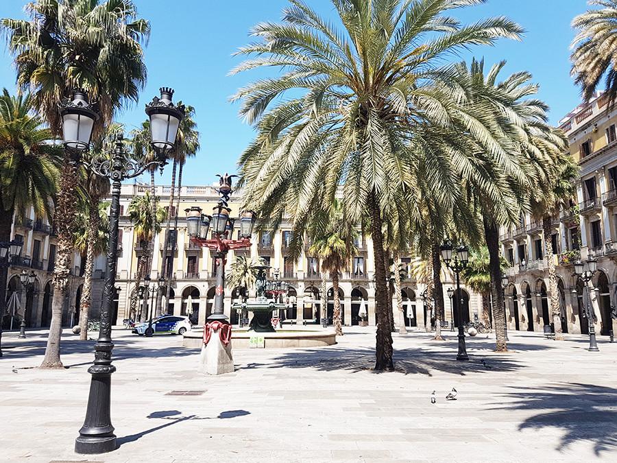 Barcelone en photo pendant la pandemie