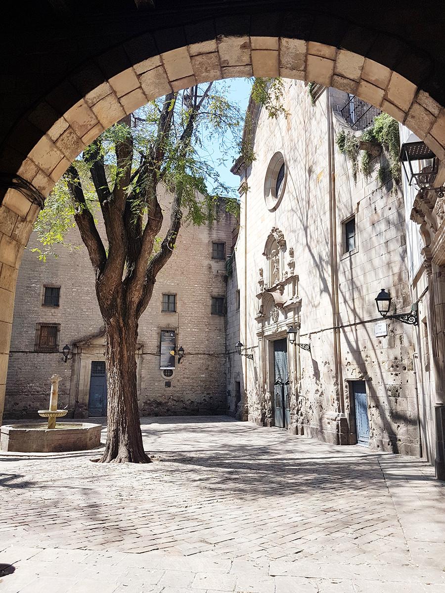 Barcelone en photo pendant la pandemie