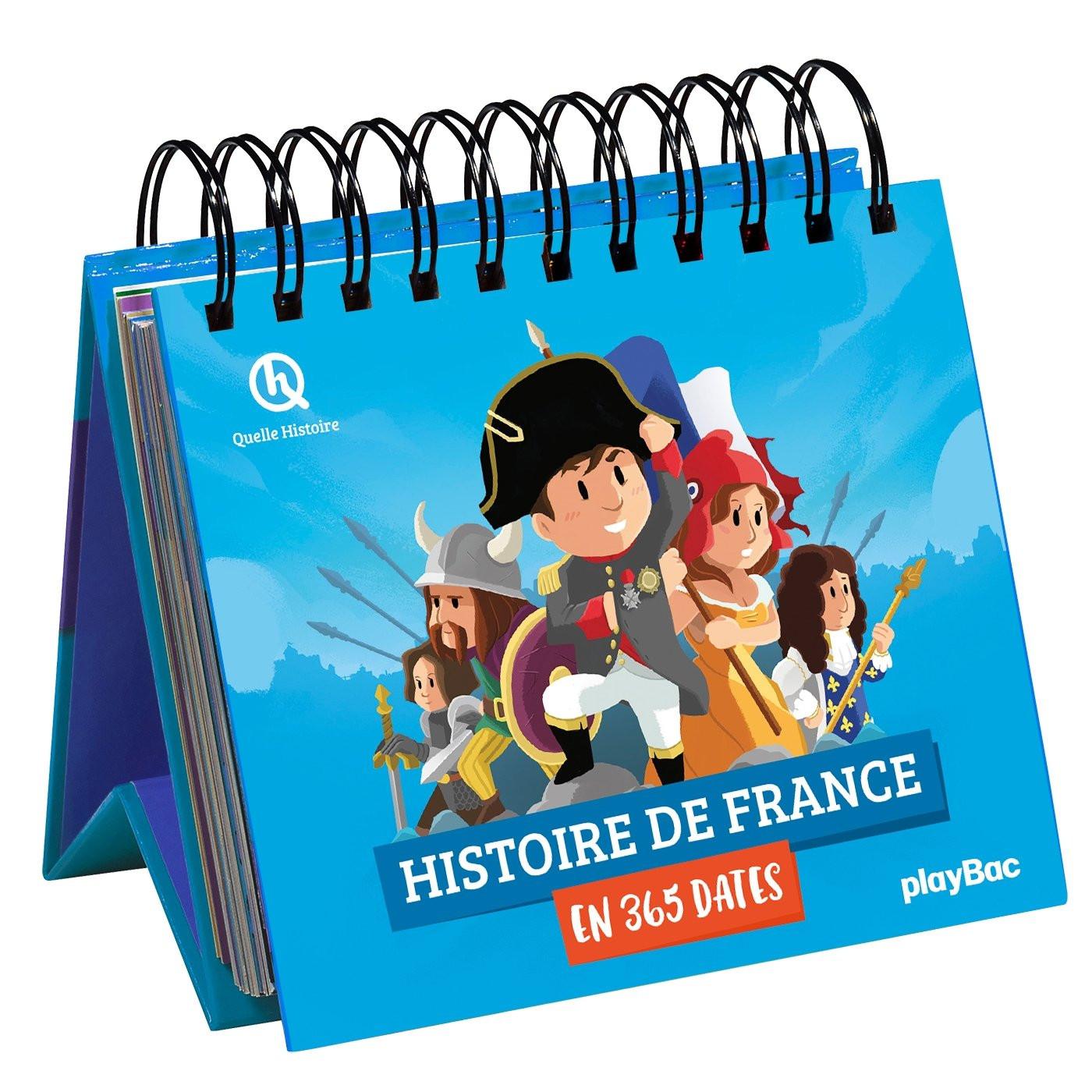 calendrier sur l'histoire de france pour enfant