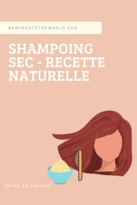 comment faire un shampoing sec fait-maison