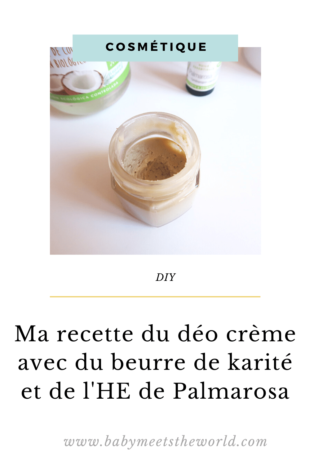 deo crème DIY