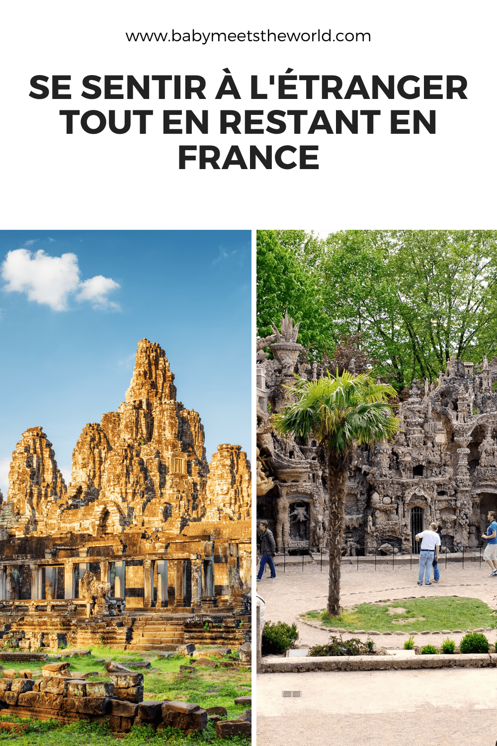 paysages français vs paysages à l'étranger