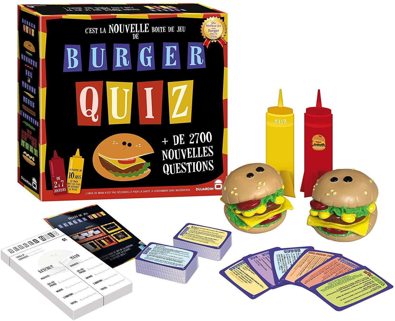 burger quiz jeu