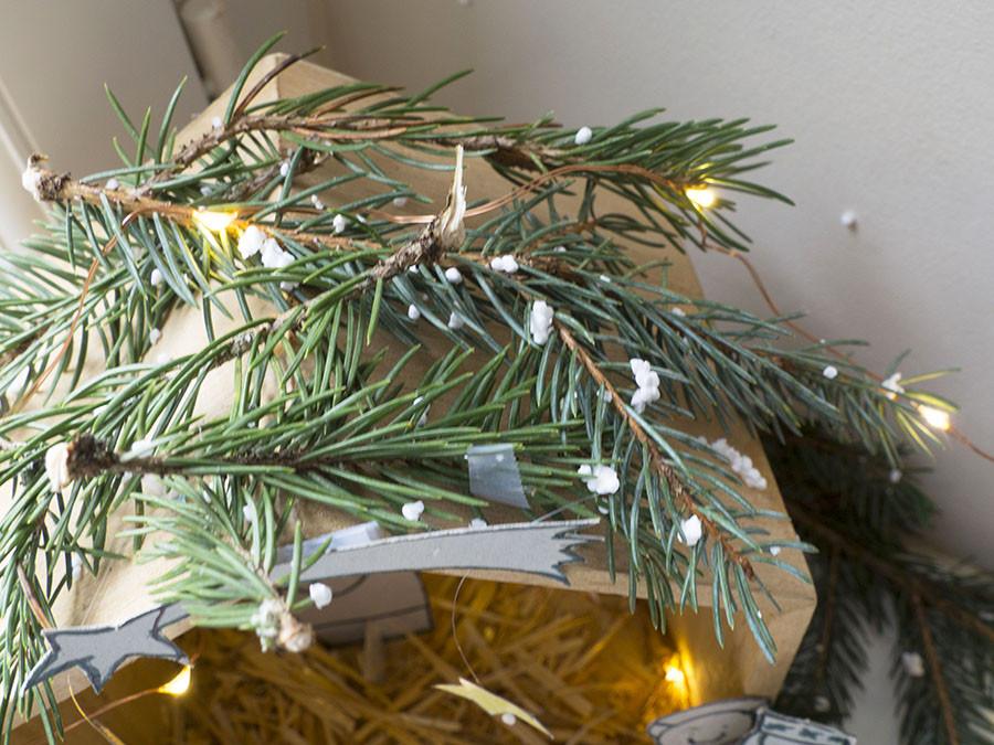 DIY crèche de noel