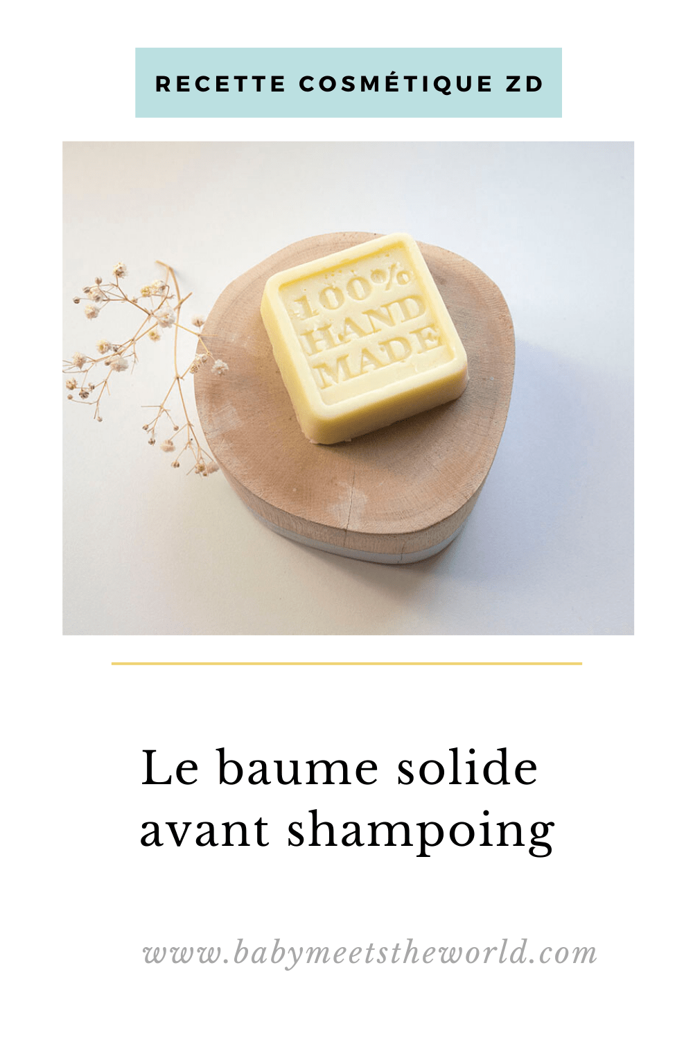 baume cheveux zéro déchet