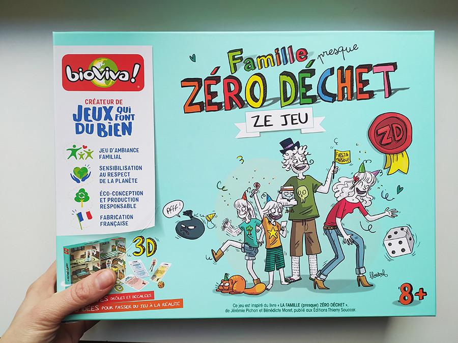 jeu de société bioviva sur le zéro déchet