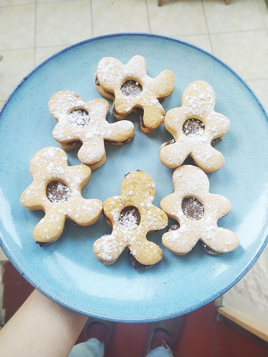 sablé de noel chocolat