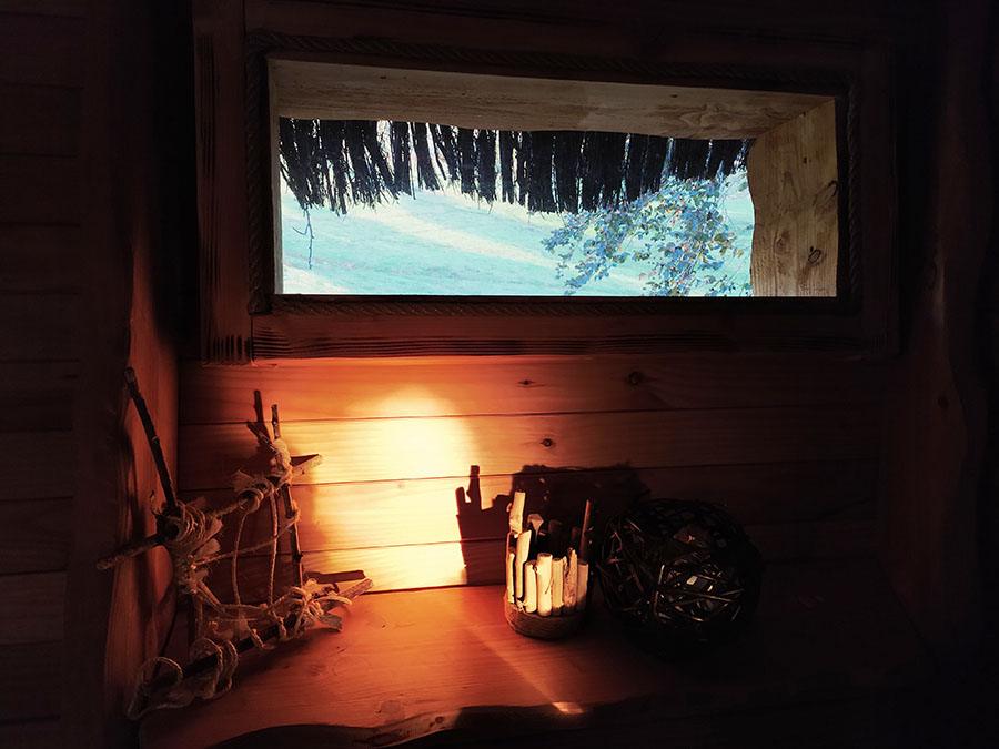 cabane perchée intérieur