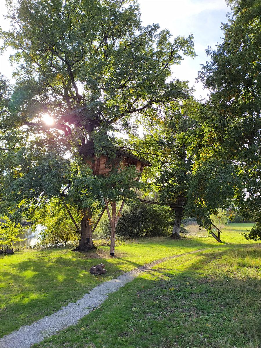 domaine de chaligny cabane perchée