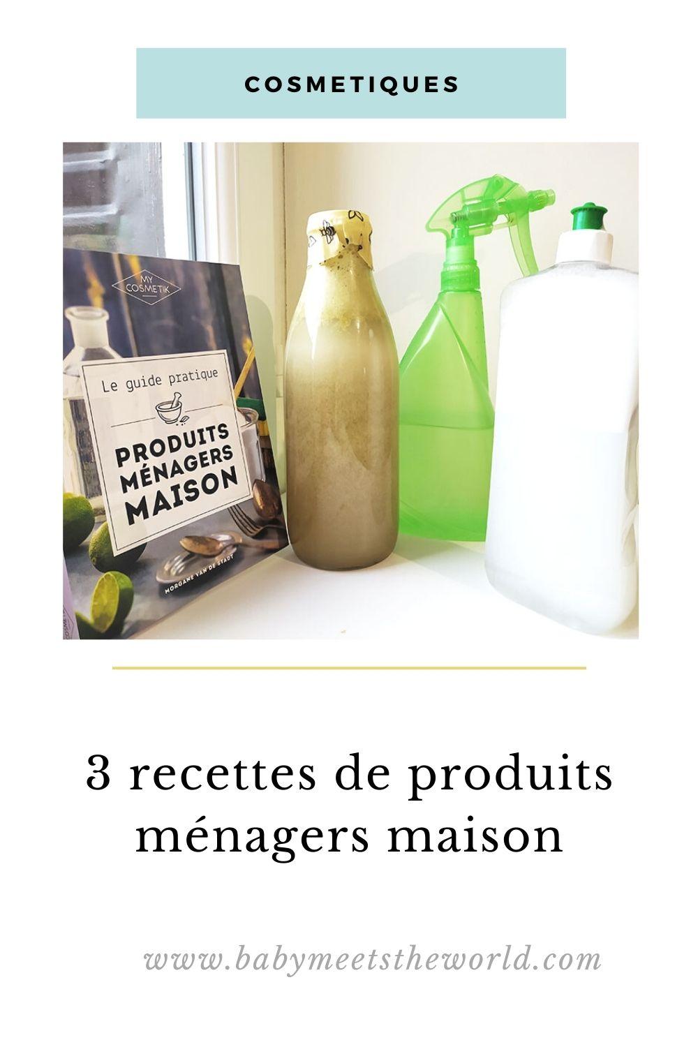 recettes d'entretien maison