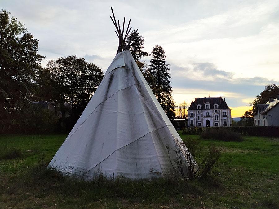 tente domaine de chaligny