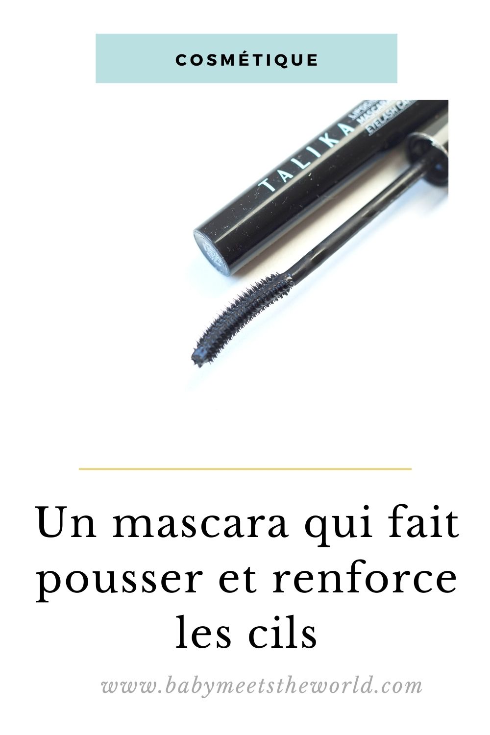 mascara soin des cils